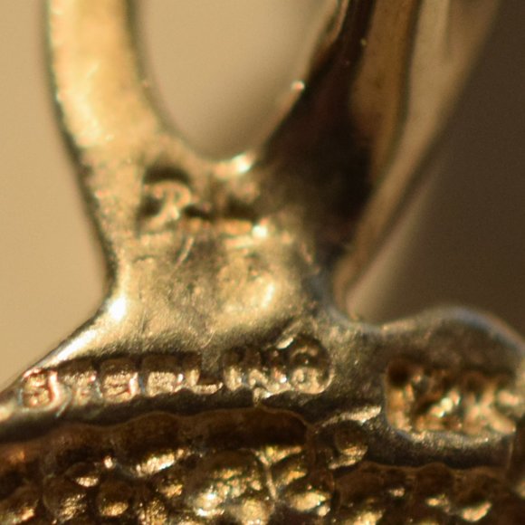 Vintage Sterling 12k. Black Hills Gold Pink CZ Necklace and Ring. Size 7 - Picture 11 of 14